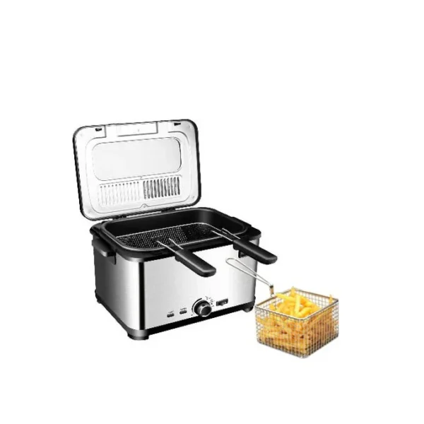 Friteuse inox 4L – 2000 W SilverCrset – Image 2