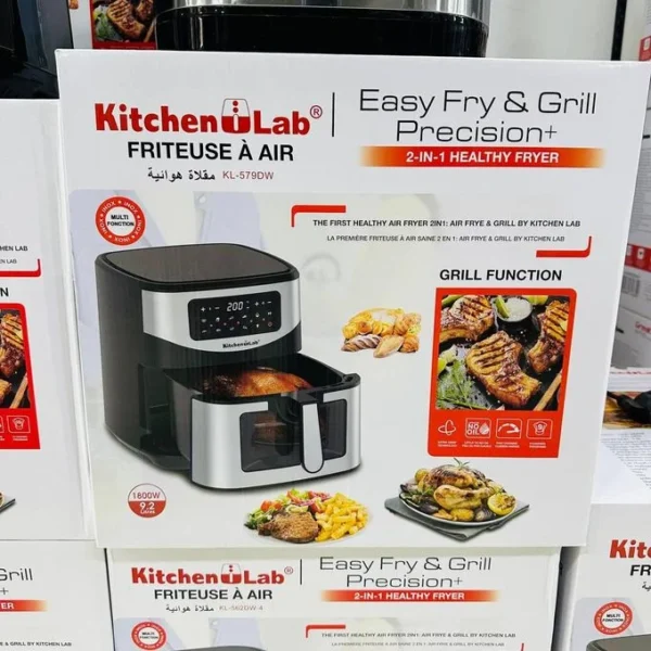 AirFryer inox 9.2 L 1800W KitchenLab – Image 4