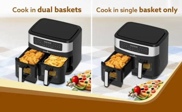 AirFryer 9 L 2400W 02 Pannier KitchenLab – Image 6