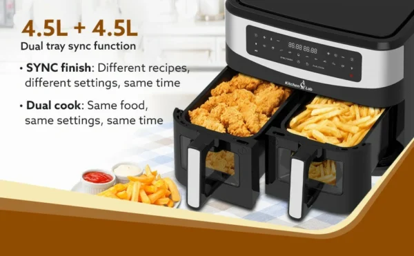 AirFryer 9 L 2400W 02 Pannier KitchenLab – Image 5