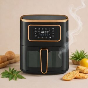 AirFryer 05 L 1450W Heinrich’s Germany HFR 8216 Noir Original