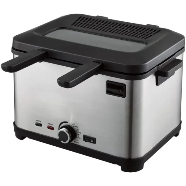 Friteuse inox 4L – 2000 W SilverCrset DF3700