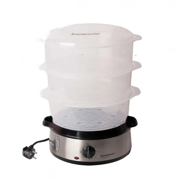 Cuiseur À Vapeur Électrique 800W 9L Brandmann BR-FS-001 – Image 2