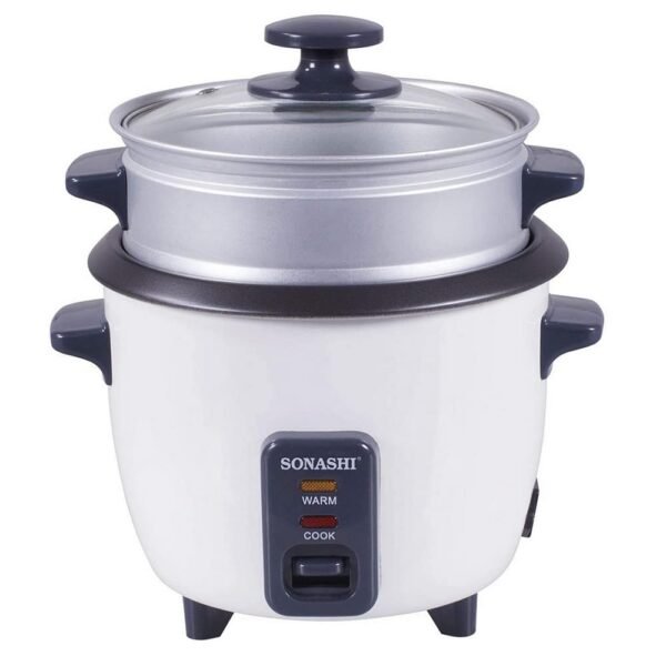 Cuiseur à riz et Vapeur 1000W 2.8L Sonashi SCR-328 – Image 3