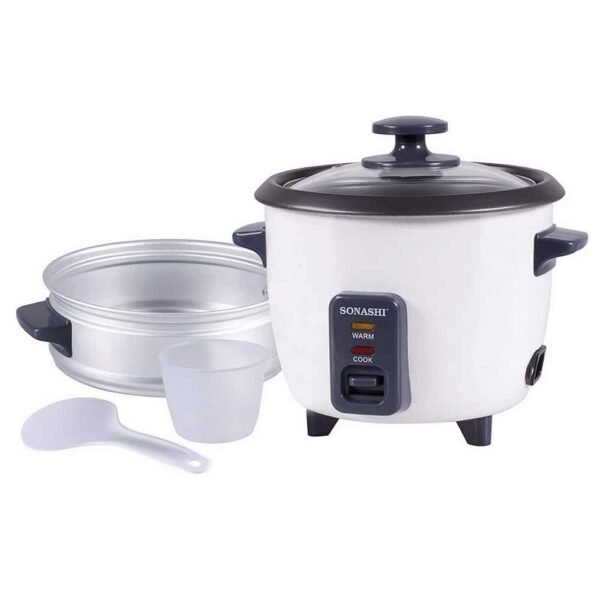 Cuiseur à riz et Vapeur 1000W 2.8L Sonashi SCR-328