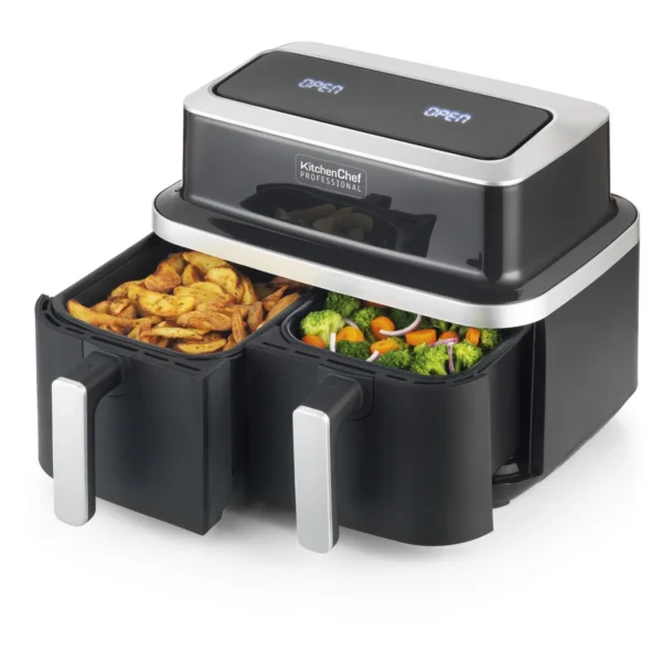 Friteuse Airfryer 8.4L 2600W 10 Modes de cuisson Kitchenchef KCPFR84 – Image 2