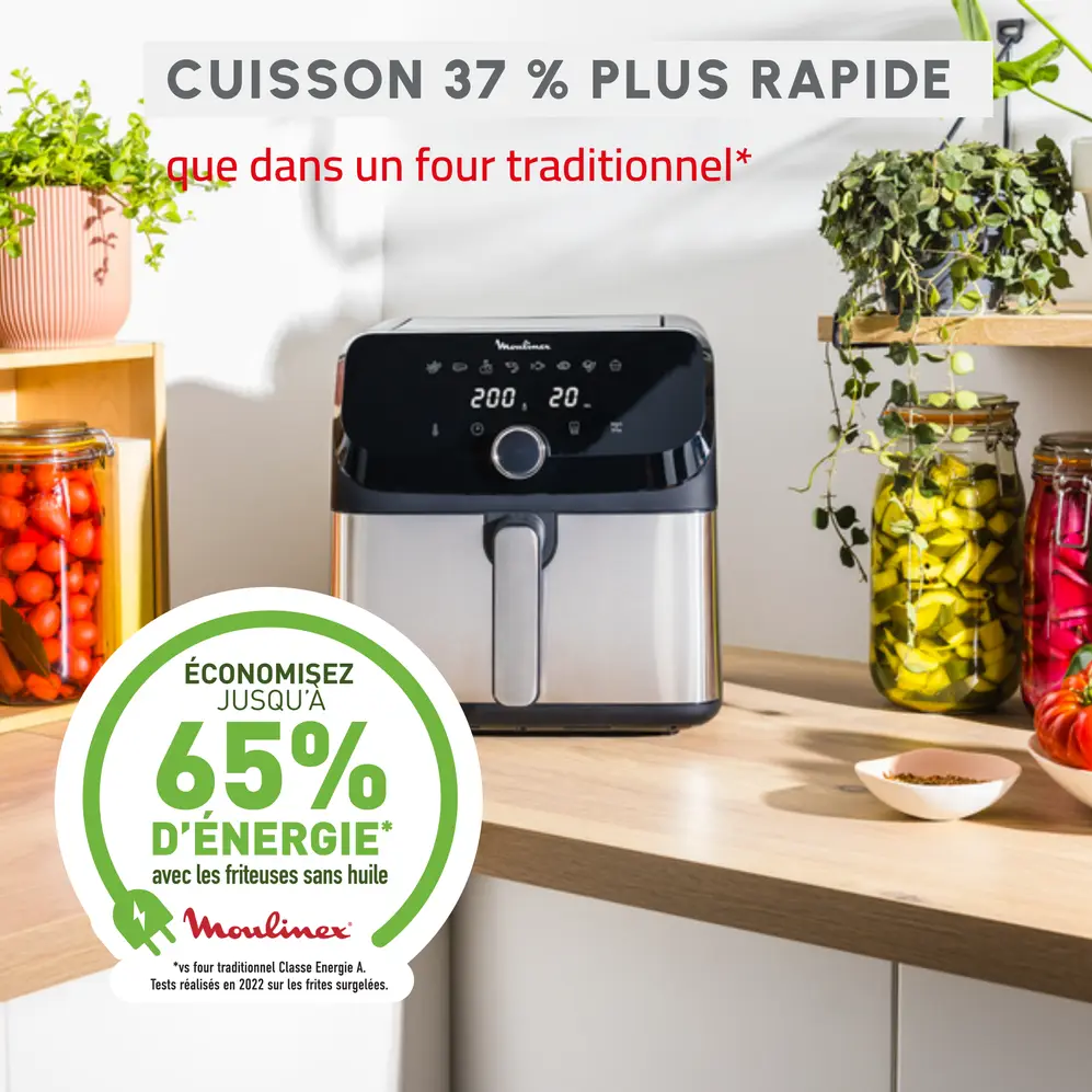 Air Fryer 7.5 L Easy Fry Mega Moulinex EZ855D20 – Image 6