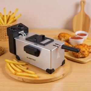 Friteuse inox 3L 2000W PlanetSat PSDF-301 Garantie 24 Mois